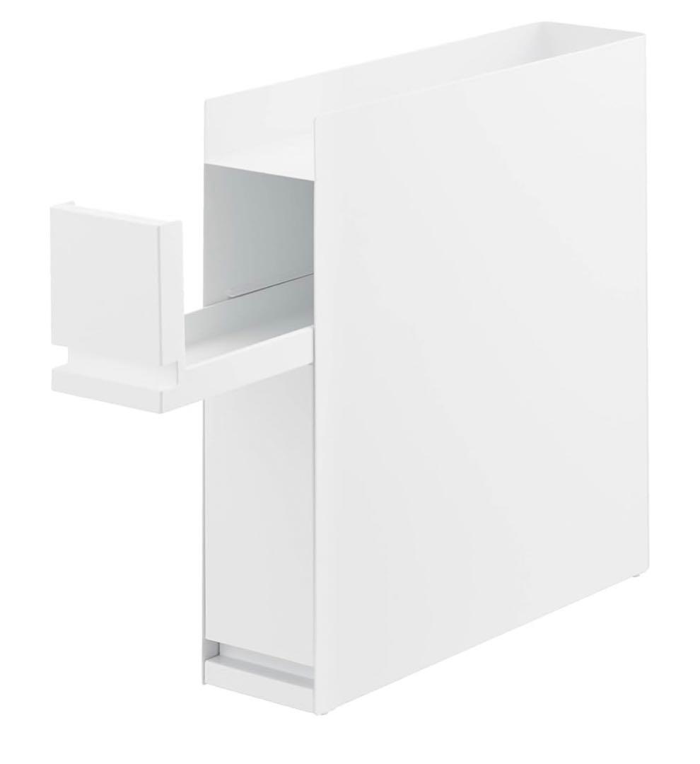 【新品未使用・特価！！】tower/タワー 隠せる調味料ラック 2段　ホワイト