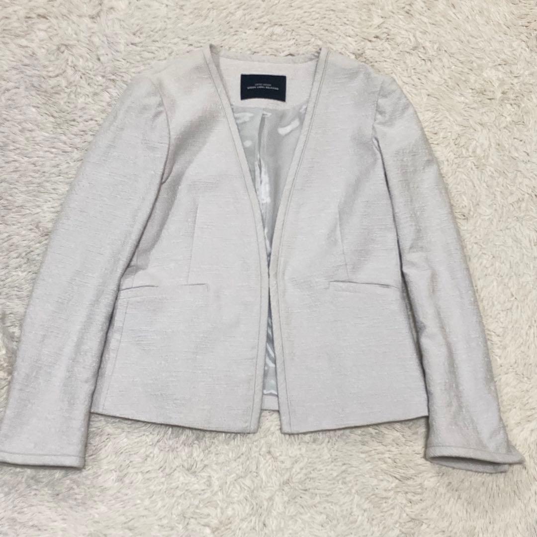 green label relaxing【Lサイズ】40 ノーカラー スーツ