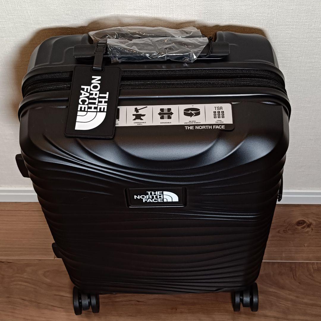 THE NORTH FACE ブラック キャリーケース 機内持込可 収納多数