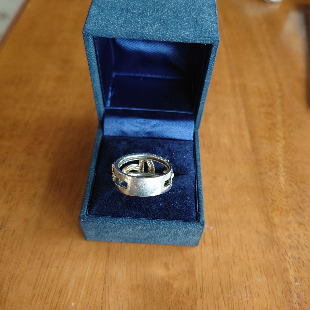 EVISU20周年記念リング 専用ケース付き