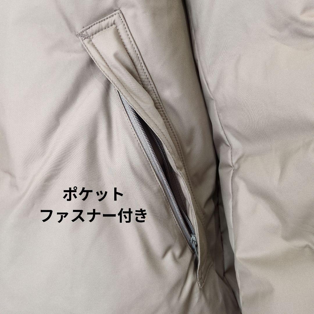 早いもの勝ち☆ RONEL タグ付 ミリタリー ダウンジャケット モカ S