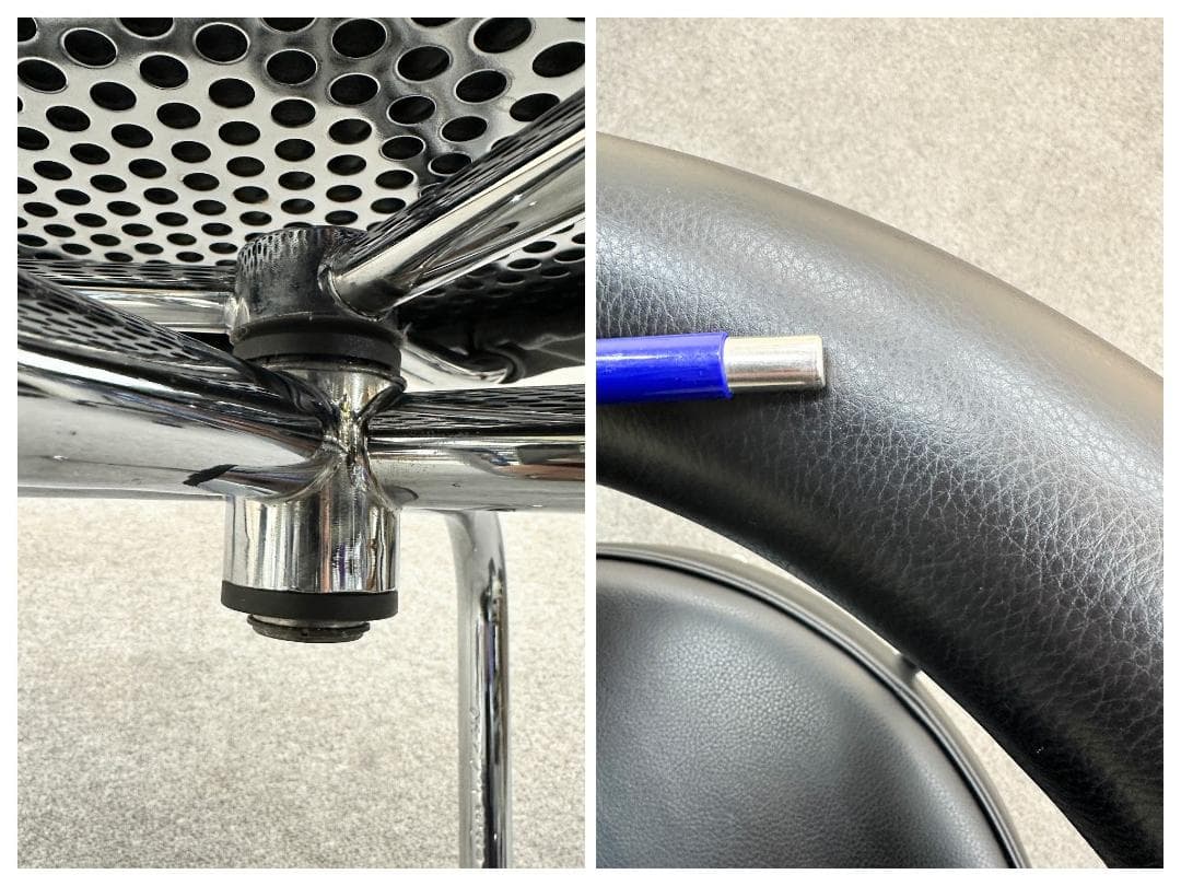 訳アリ品■Cassina/カッシーナ■LC7　スウィベルチェア　ル・コルビュジエ