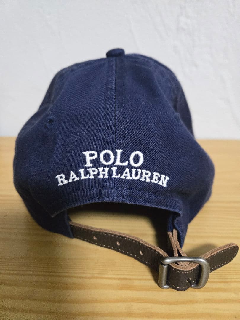 ラルフローレン BEAMS 別注 ポロベア キャップ ネイビー
