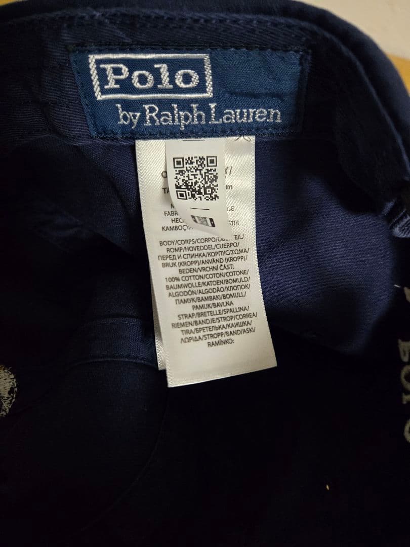 ラルフローレン BEAMS 別注 ポロベア キャップ ネイビー