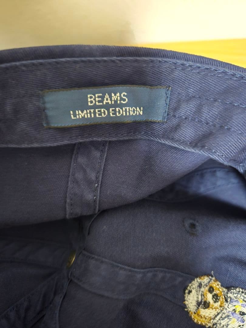 ラルフローレン BEAMS 別注 ポロベア キャップ ネイビー