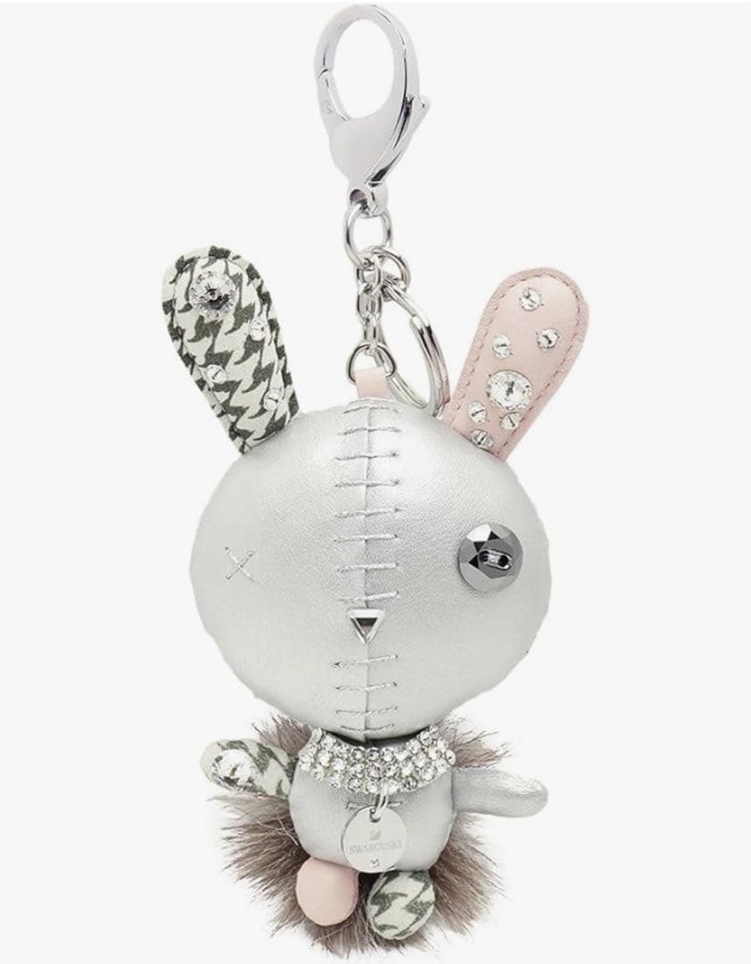 【新品】Swarovski キーリング バッグチャーム