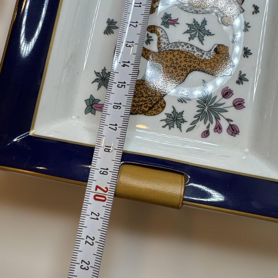 HERMES エルメス レオパード 小物入れ 陶器