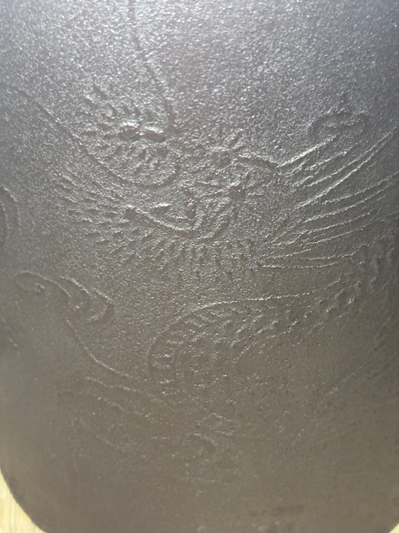 未使用 風炉釜 茶釜 菊池政光 友箱 竜雲釜