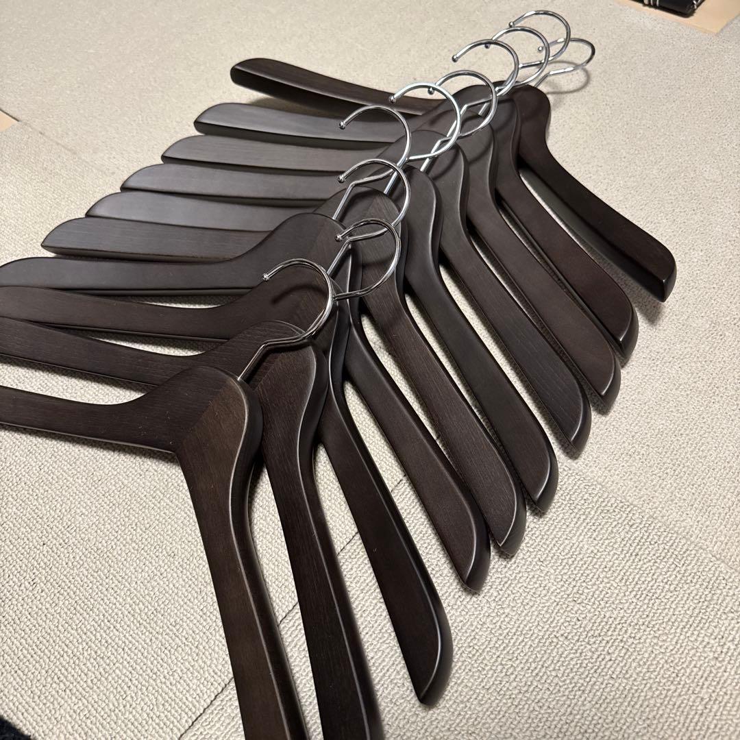 ナカタハンガー シャツハンガー 10本セット 40cm