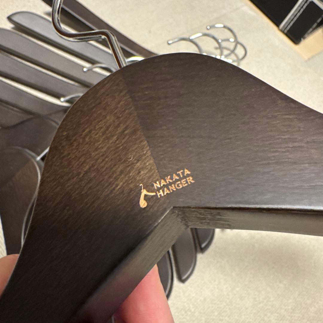 ナカタハンガー シャツハンガー 10本セット 40cm