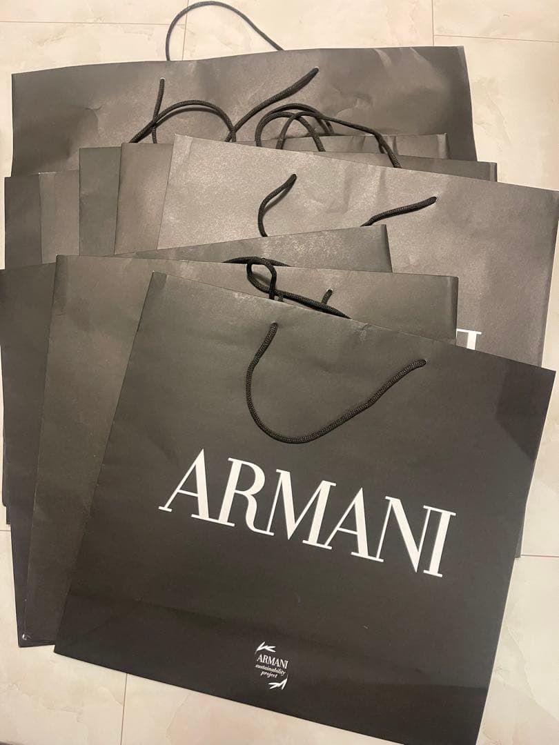エンポリオ　アルマーニ　紙袋31枚セット　まとめ売り　アルマーニエクスチェンジ