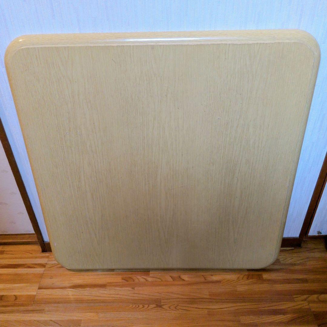 【人感センサー付】正方形こたつ 80×80cm 高さ調整可能　 省エネ