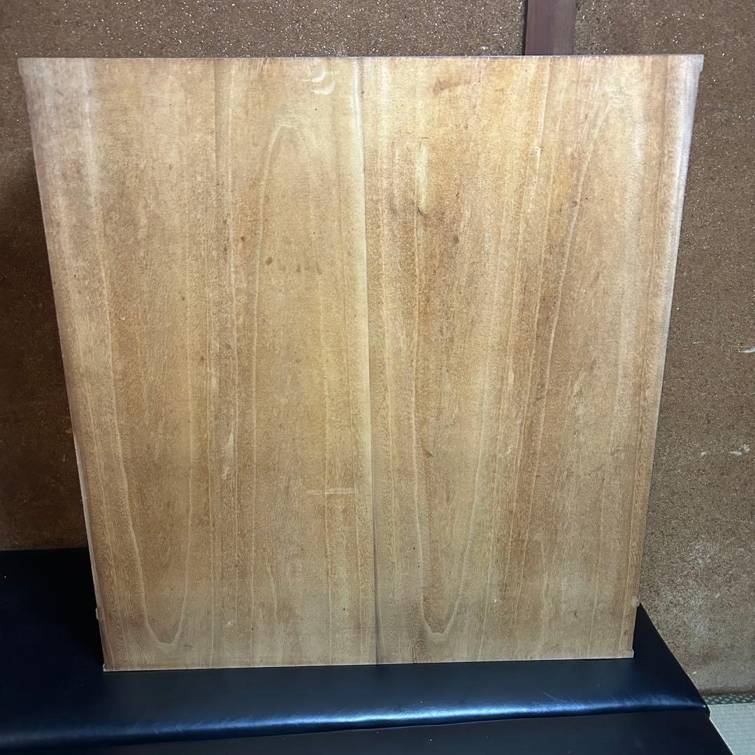 極希少　桐下駄箱　桐箪笥　和桐　前飾り付き　年輪に桐　隠し鍵飾り　和モダン