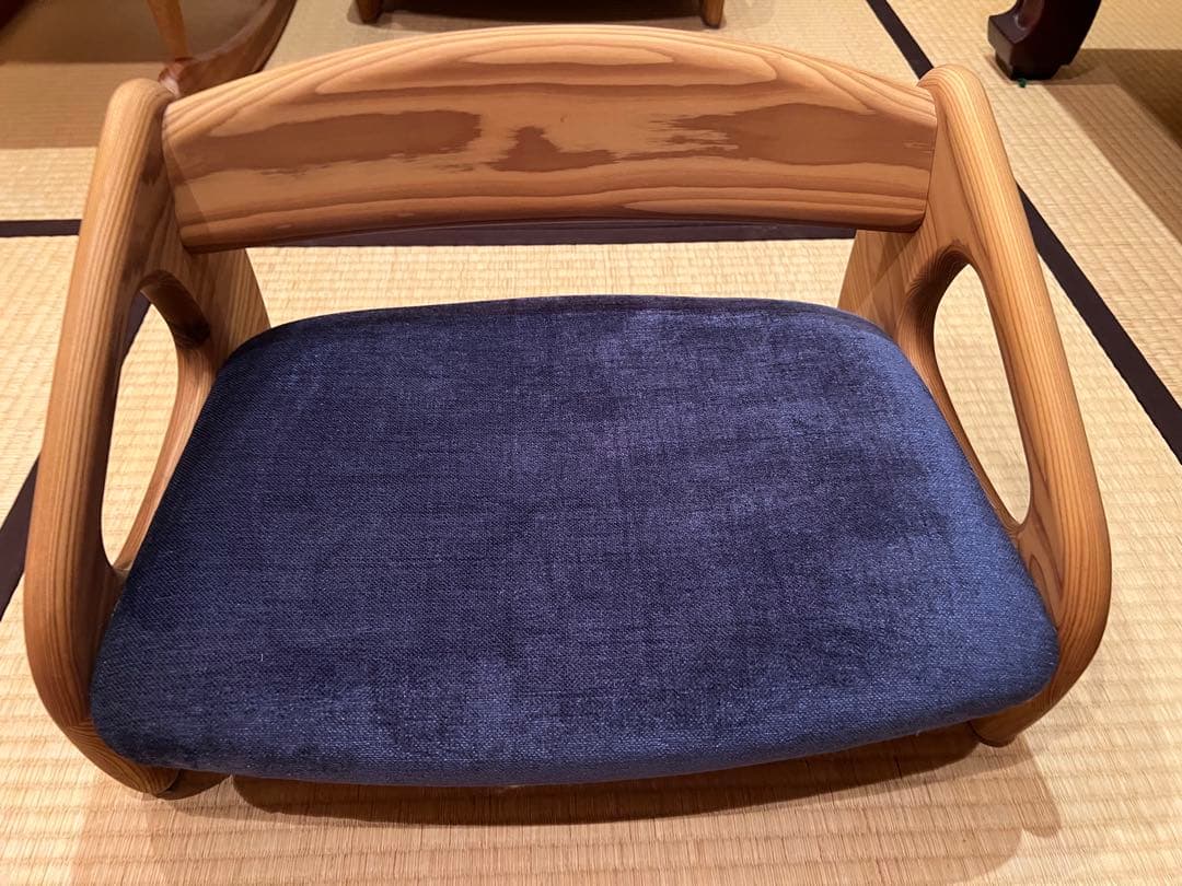 座椅子/木製/4脚セット/HIDA（2脚セットでの購入も可）