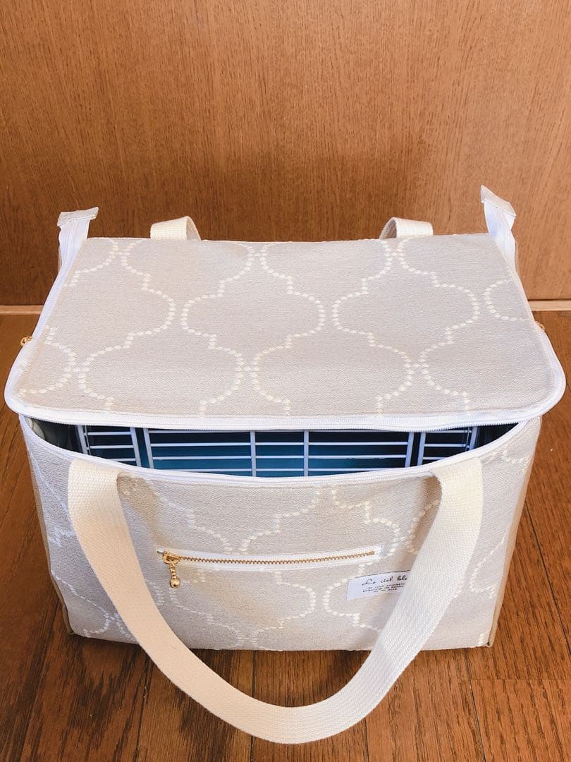 鳥かごキャリーバッグ（ファスナータイプ）