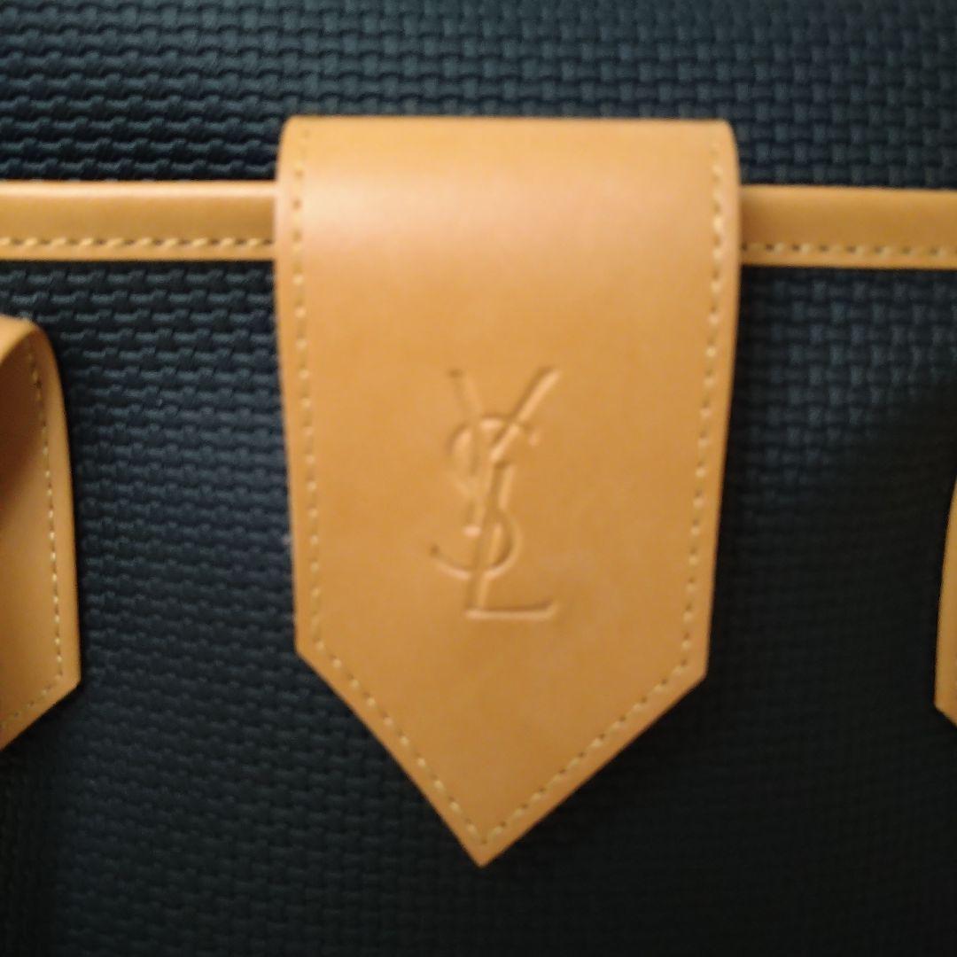 イヴサンローラン ボストンバッグ 大容量 男女兼用 ブラック