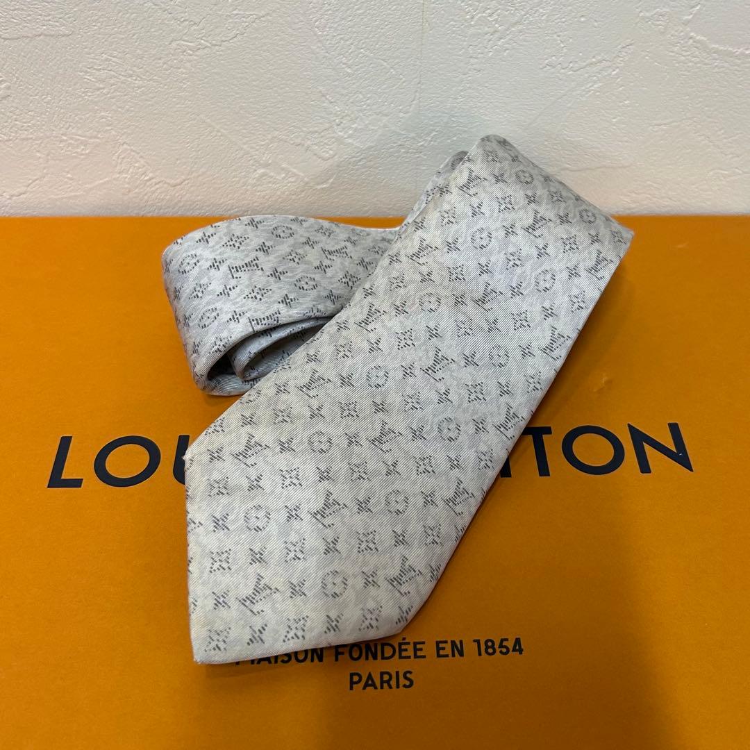 LOUIS VUITTON ルイヴィトン モノグラム ネクタイ 国内正規品