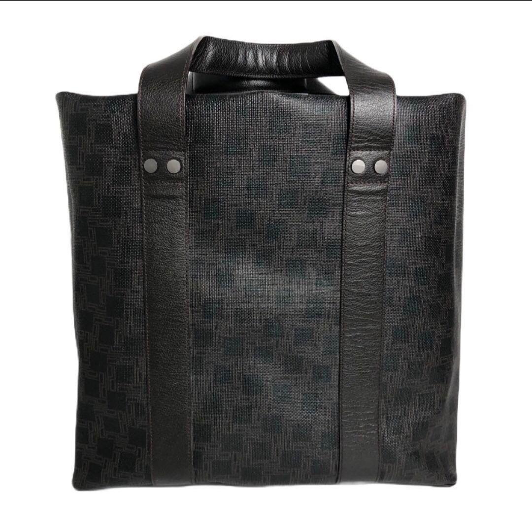 dunhill ダンヒル ハンドバッグ トートバッグ メンズ こげ茶