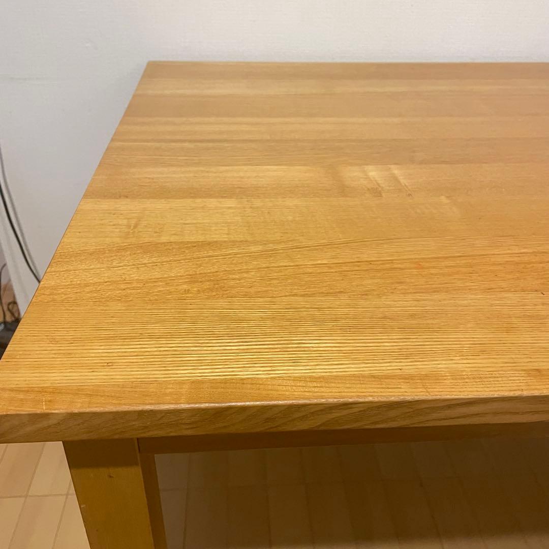 廃盤品 無印良品 無垢材　ダイニングテーブル　140cm