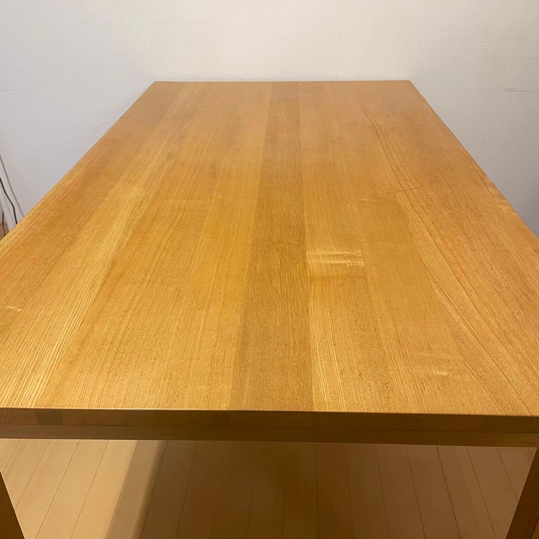 廃盤品 無印良品 無垢材　ダイニングテーブル　140cm
