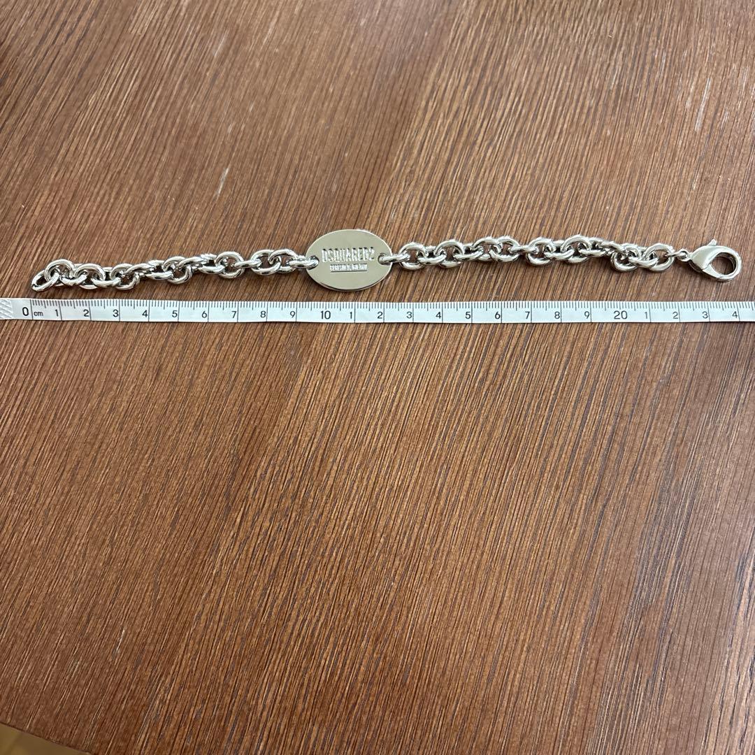 Lサイズ　DSQUARED2 シルバー　ブレスレット