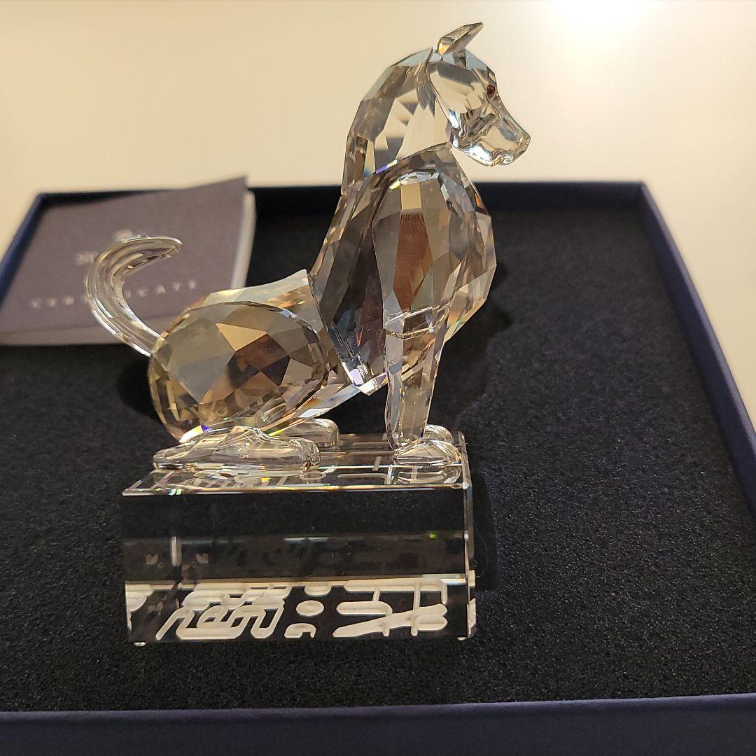 SWAROVSKI スワロフスキー ドッグ置物
