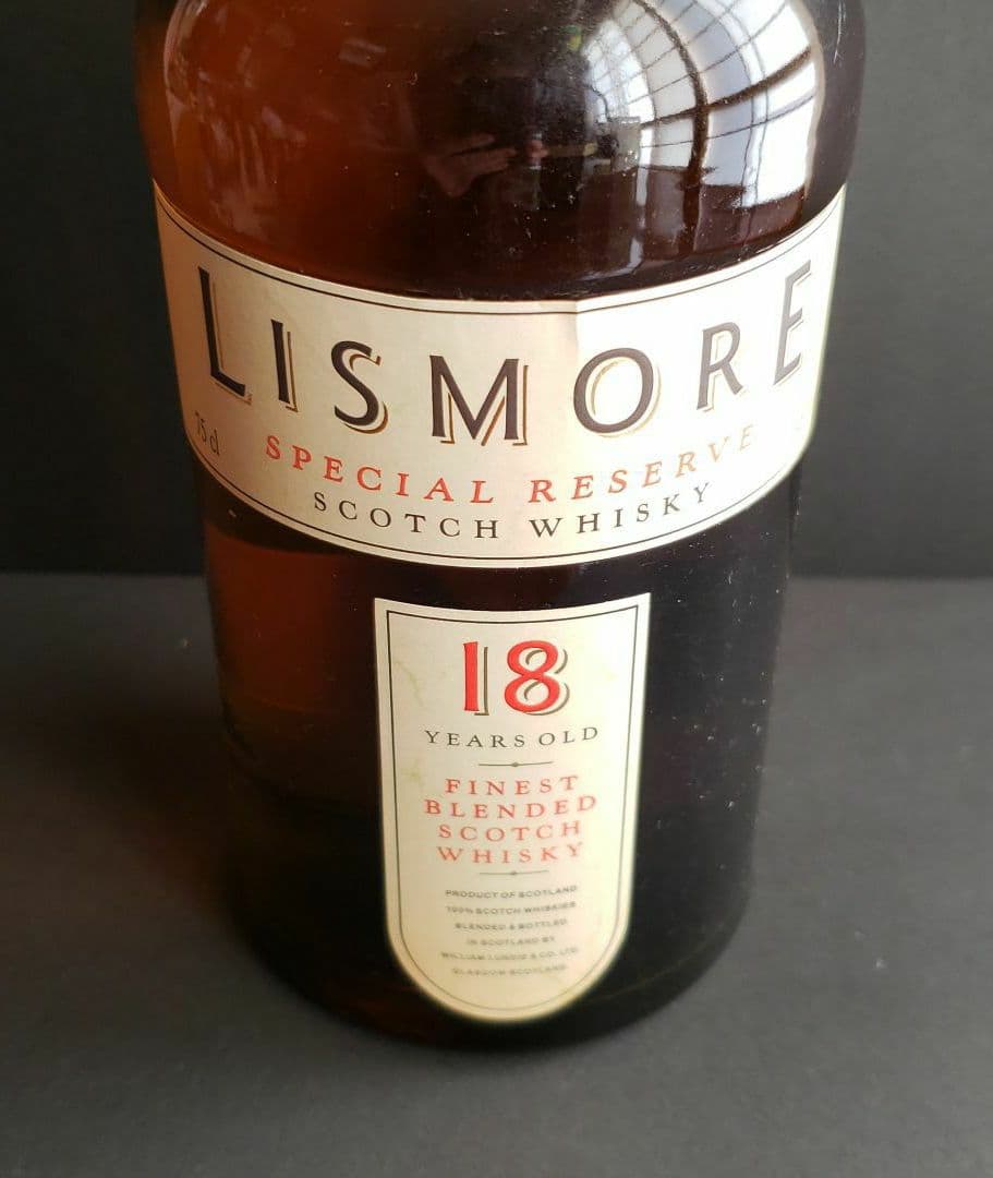 LISMORE リズモア　18年　ウイスキー