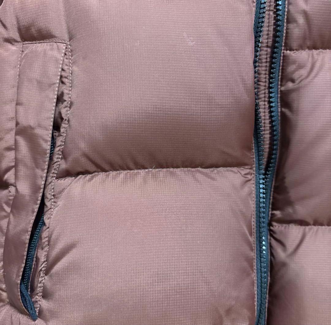 THE NORTH FACE ショート ヌプシ ジャケットS ブラウン/ブラック