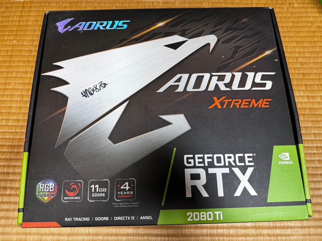 小*か様 AORUS RTX2080Ti Xtreme