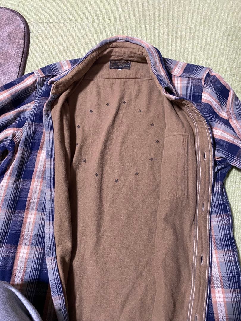 DELUXEWARE チェック ヘビーネルシャツ フランネル