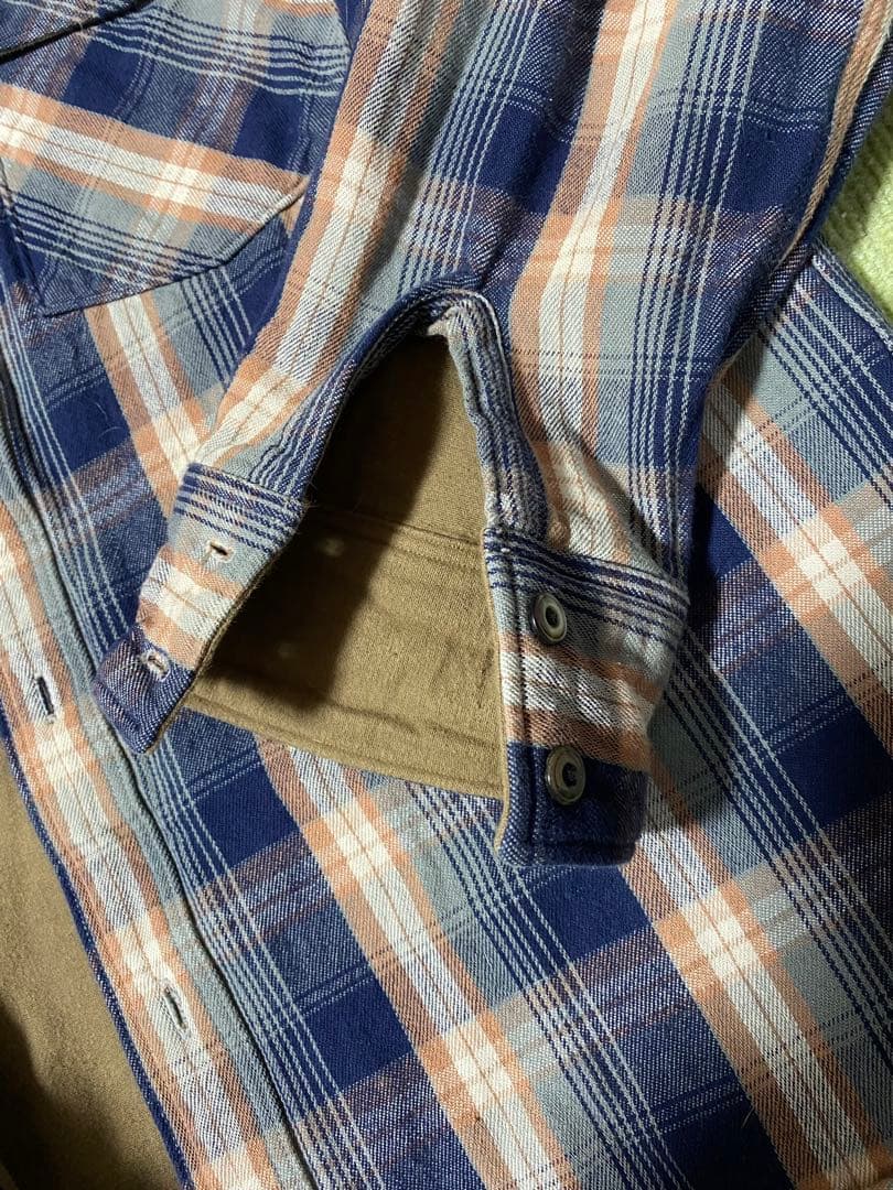 DELUXEWARE チェック ヘビーネルシャツ フランネル
