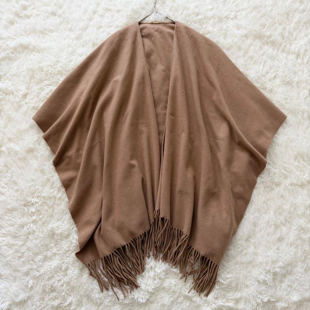 MUSE de Deuxieme Classe カシミヤ 大判ストール キャメル