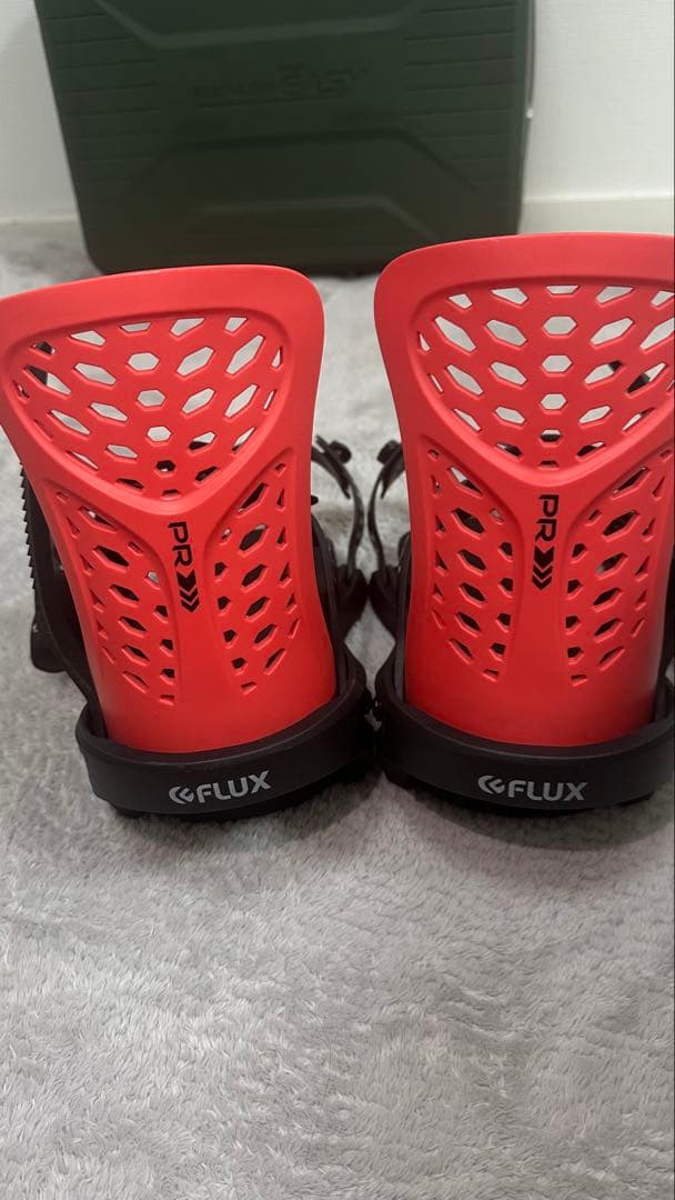FLUX PR ビンディング レッド/ブラック