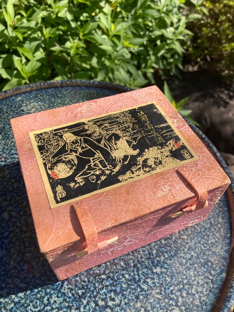 緑色マーブル模様グラス2個セット