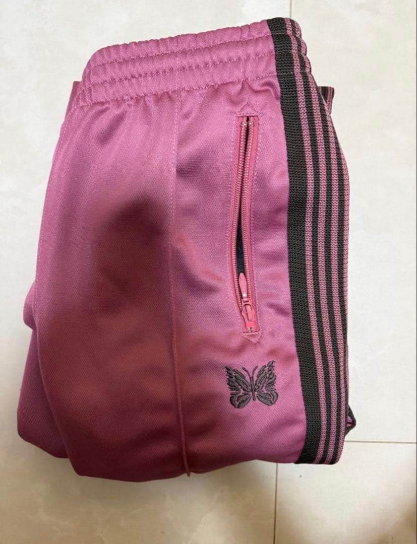 Needles トラックパンツ ピンク