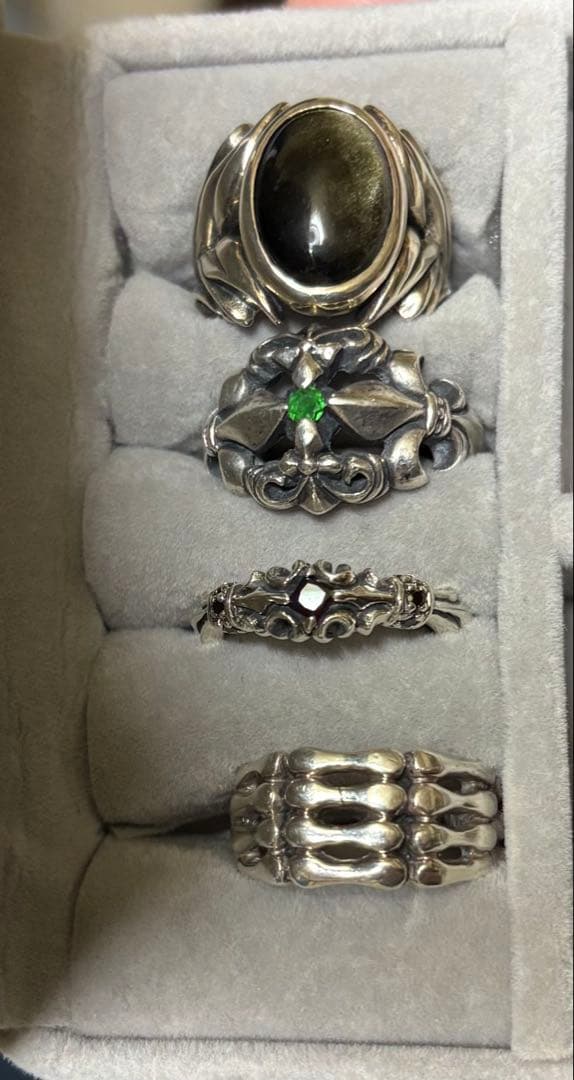 シルバー　指輪　シルバーリングセット