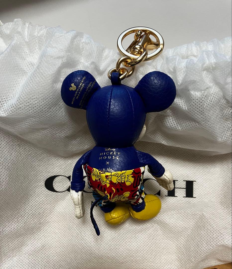 coach キースヘリングミッキー チャーム　キーホルダー　新品未使用品