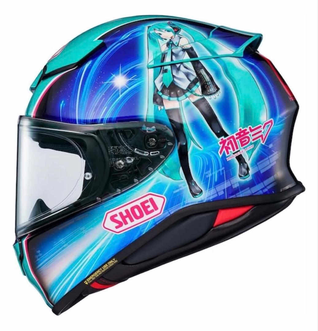 SHOEI Z-8初音ミクコラボヘルメット XL 新品未使用品