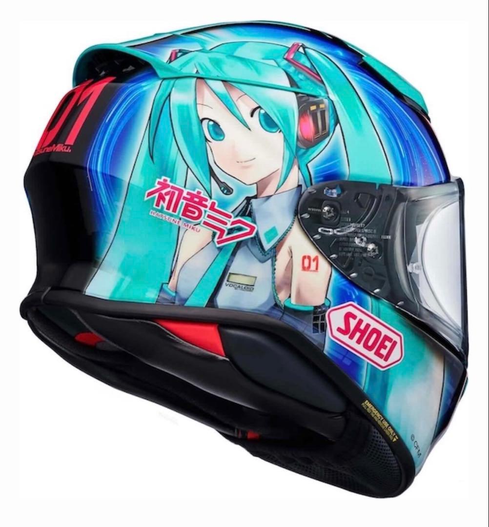 SHOEI Z-8初音ミクコラボヘルメット XL 新品未使用品