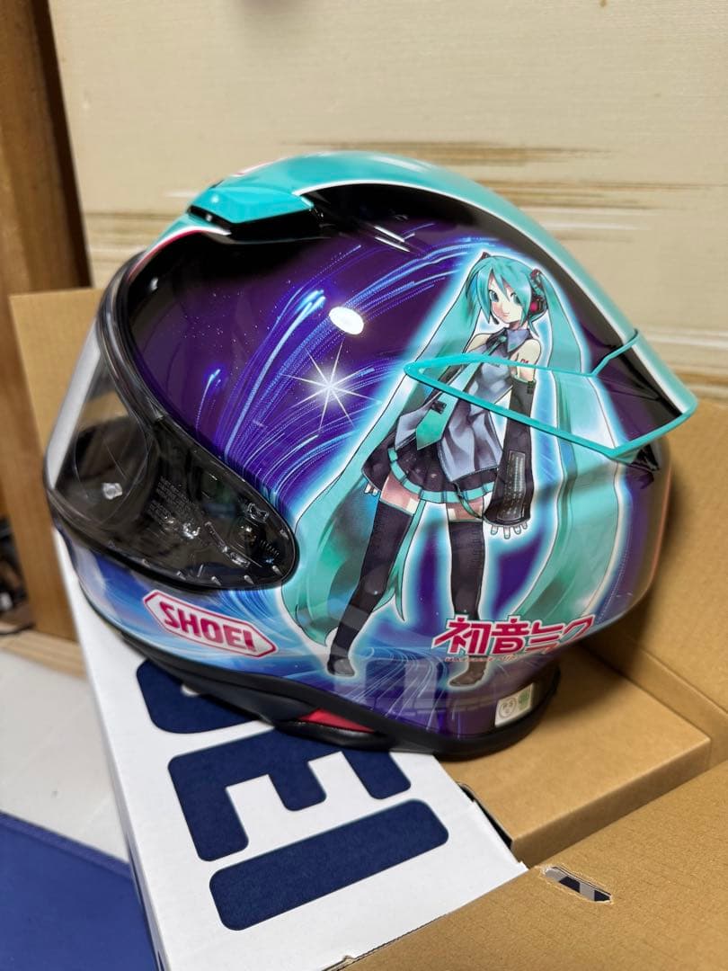 SHOEI Z-8初音ミクコラボヘルメット XL 新品未使用品