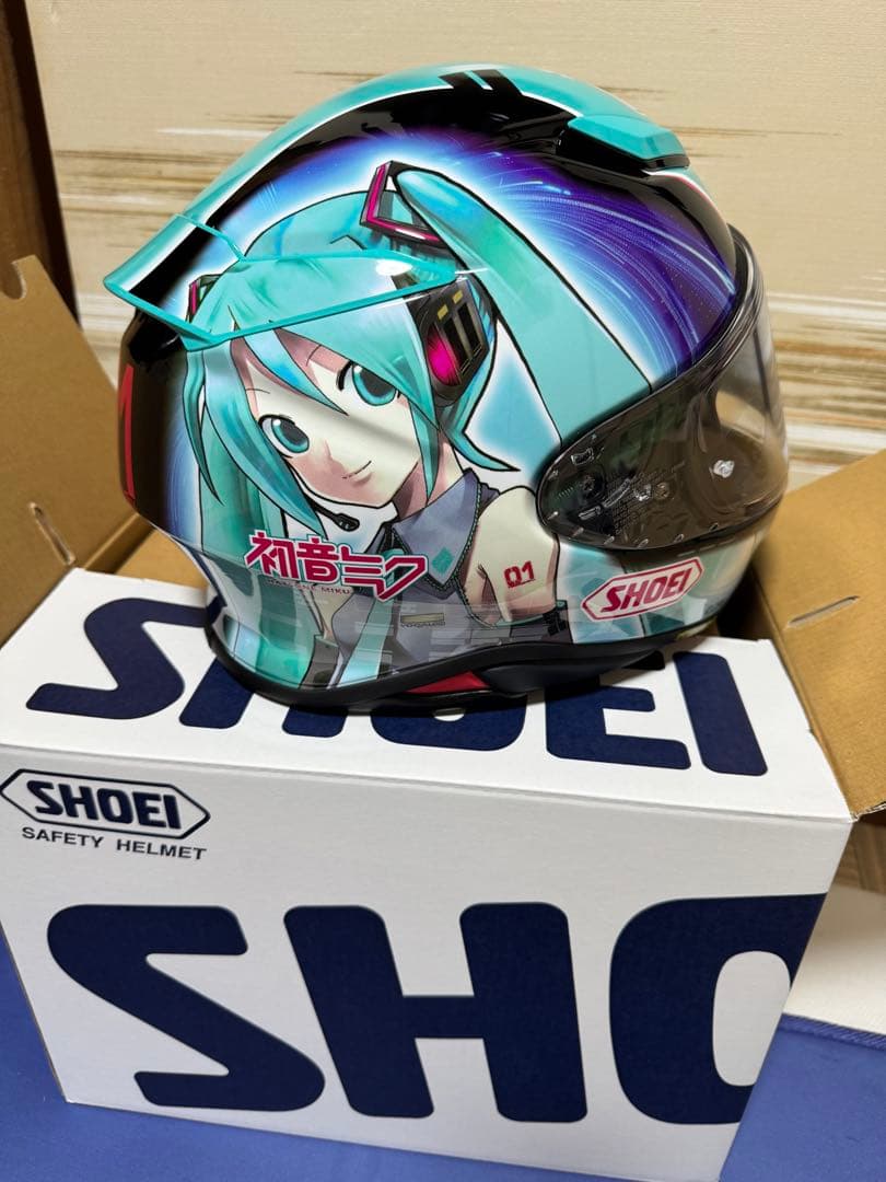 SHOEI Z-8初音ミクコラボヘルメット XL 新品未使用品