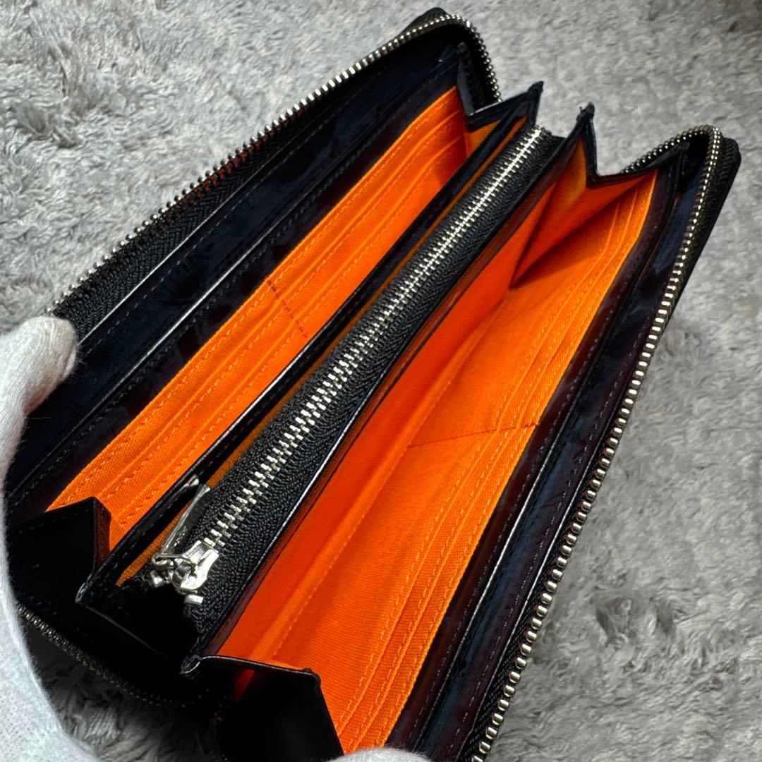 【未使用】CASTELBAJAC 長財布 ラウンドファスナー レザー カラフル