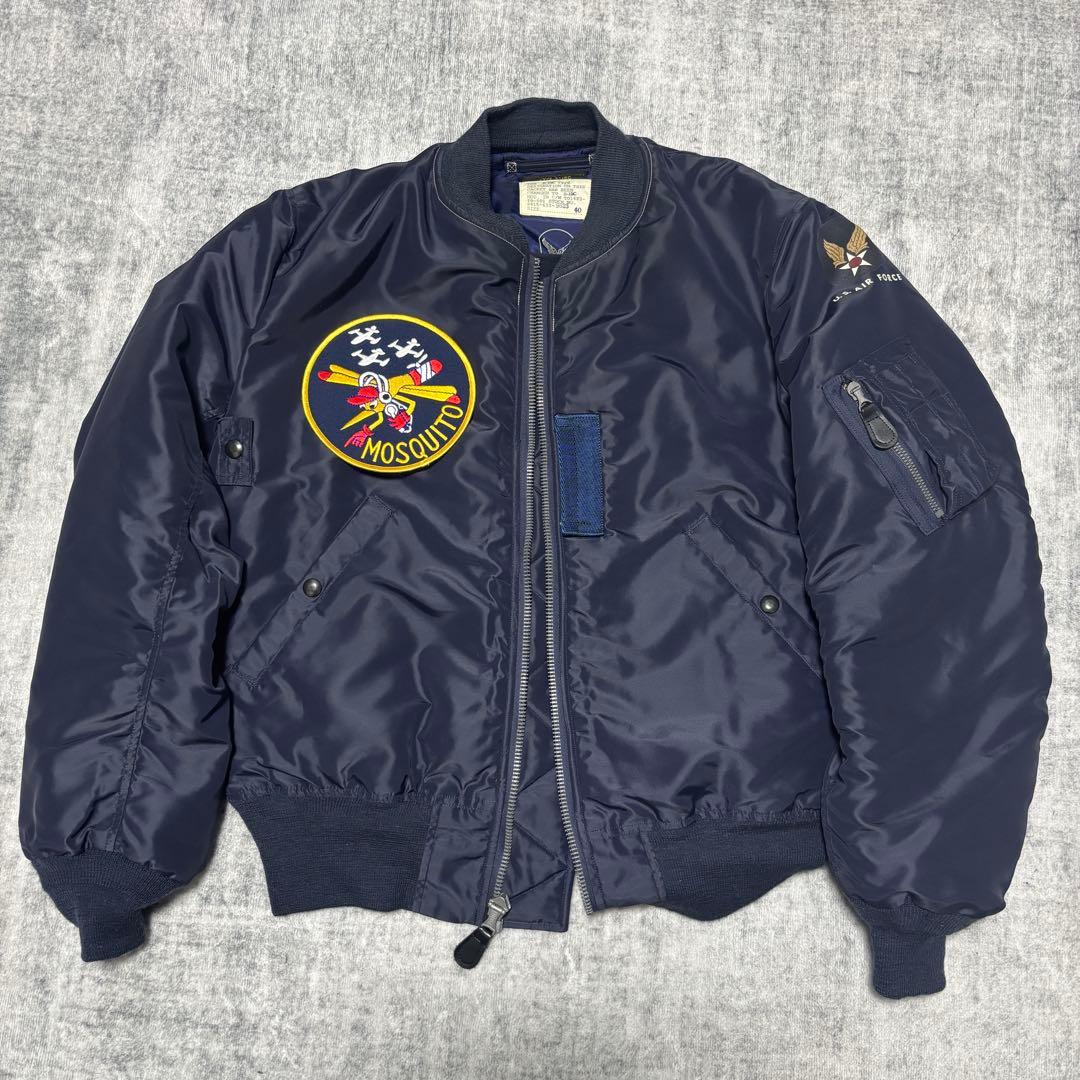 【状態S級クラス】バズリクソンズ B-15C⚪️BR14942⚪️ネイビー⚪️40