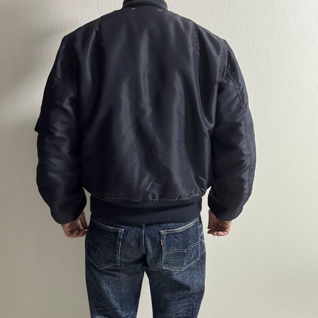 【状態S級クラス】バズリクソンズ B-15C⚪️BR14942⚪️ネイビー⚪️40