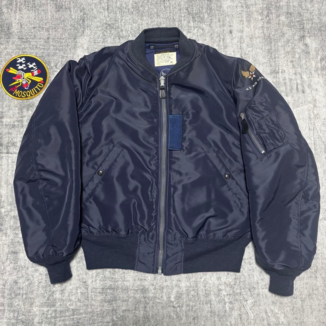 【状態S級クラス】バズリクソンズ B-15C⚪️BR14942⚪️ネイビー⚪️40