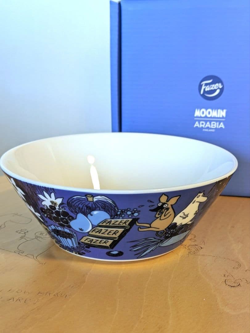 *新品未使用*　ムーミン ARABIA ボウル ファッツェル