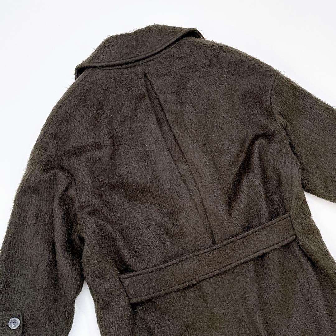 Ameri Vintage 3way oval shaggy coat スミクロ