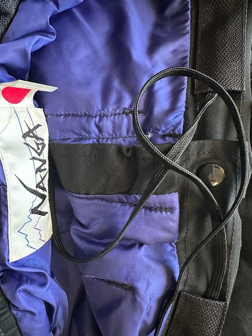 ナンガ ホワイトレーベル ダウンパンツ MOONLOID 別注