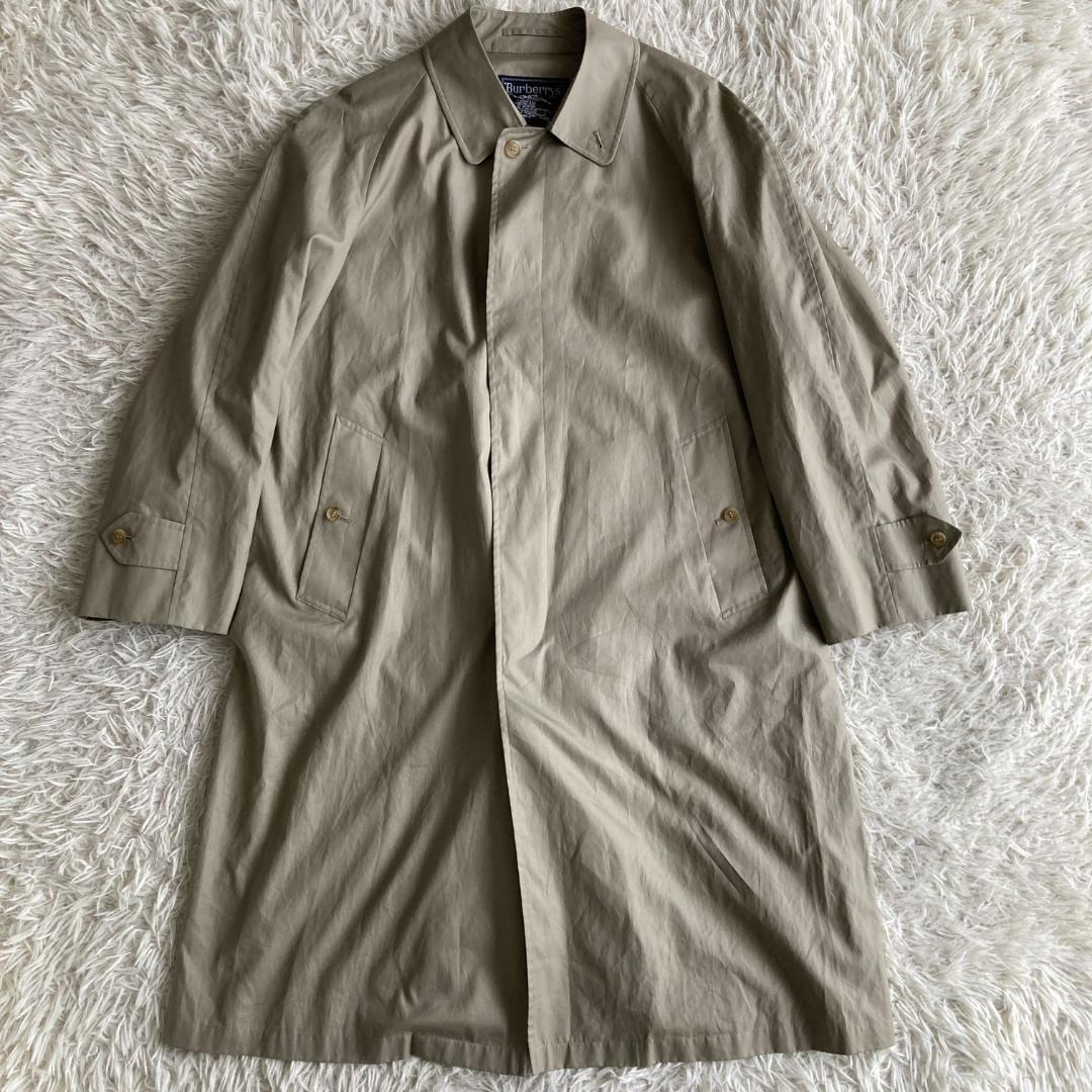 【希少1980sビンテージ】L相当　バーバリー　ロング丈スプリングコート