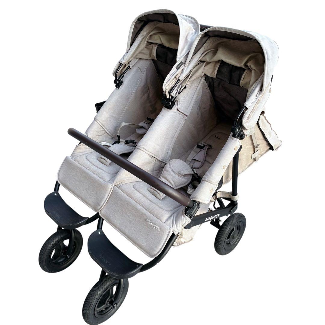 美品　AIRBUGGY ココダブルEXフロムバース エアバギー